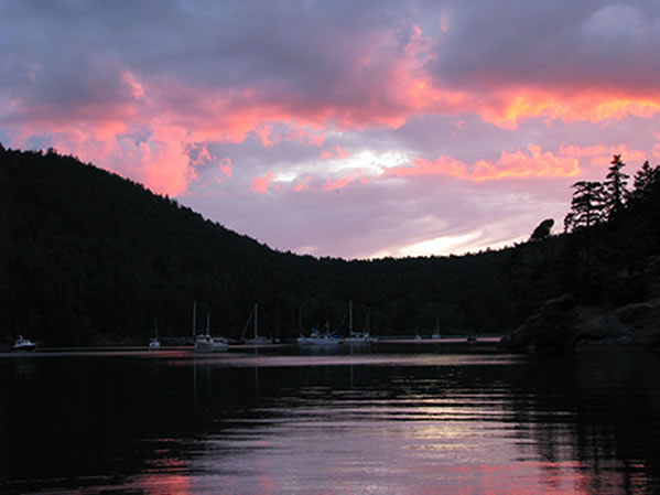 Reid Harbor Sunset